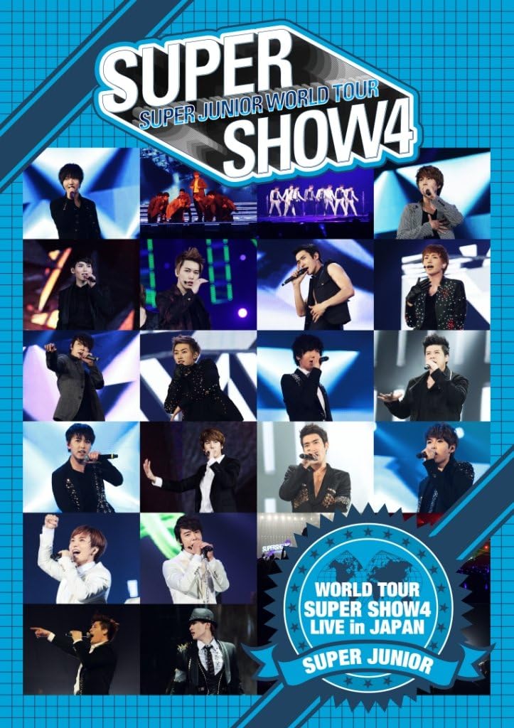SUPERJUNIOR LIVEDVD セット SUPER JUNIOR WORLD TOUR SUPER SHOW4 LIVE in JAPAN (2 DVD set